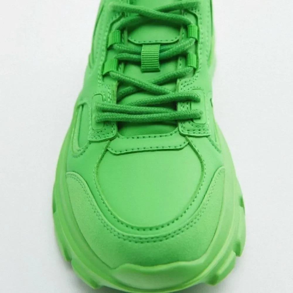 Zara Solid Color Sneakers Size 6 - Picture 7 of 15